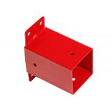 Łącznik ścienny belki kwadratowej 90x90 czerwony - GHSK Grindi - 1