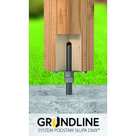 Podstawa słupa - regulowana gwintowana - PPSR GRUNDLINE - 8