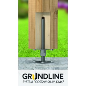 Podstawa słupa - regulowana gwintowana - PR GRUNDLINE - 7