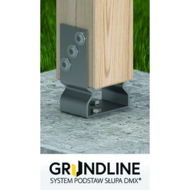 Podstawa słupa - przykręcana do betonu - PSOZ GRUNDLINE - 6