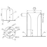 Podstawa słupa - PSPOD GRUNDLINE - 11