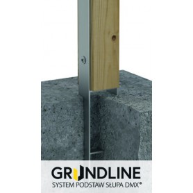 Podstawa słupa - kotwa do betonu typu "H" - PSH GRUNDLINE - 11