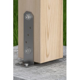 Podstawa słupa - przykręcana do betonu PST GRUNDLINE - 24