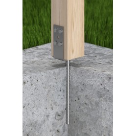 Podstawa słupa - kotwa do betonu lekka typu U - PSL GRUNDLINE - 11