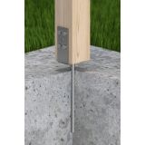 Podstawa słupa - kotwa do betonu lekka typu U - PSL GRUNDLINE - 11