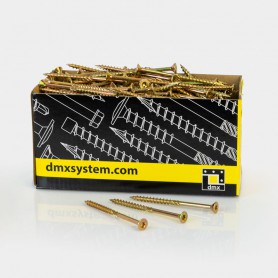 Wkręt ciesielski z łbem stożkowym 4 mm - CS - 200 szt DMX - 4