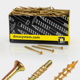 Wkręt ciesielski z łbem stożkowym 4 mm - CS - 200 szt DMX - 18