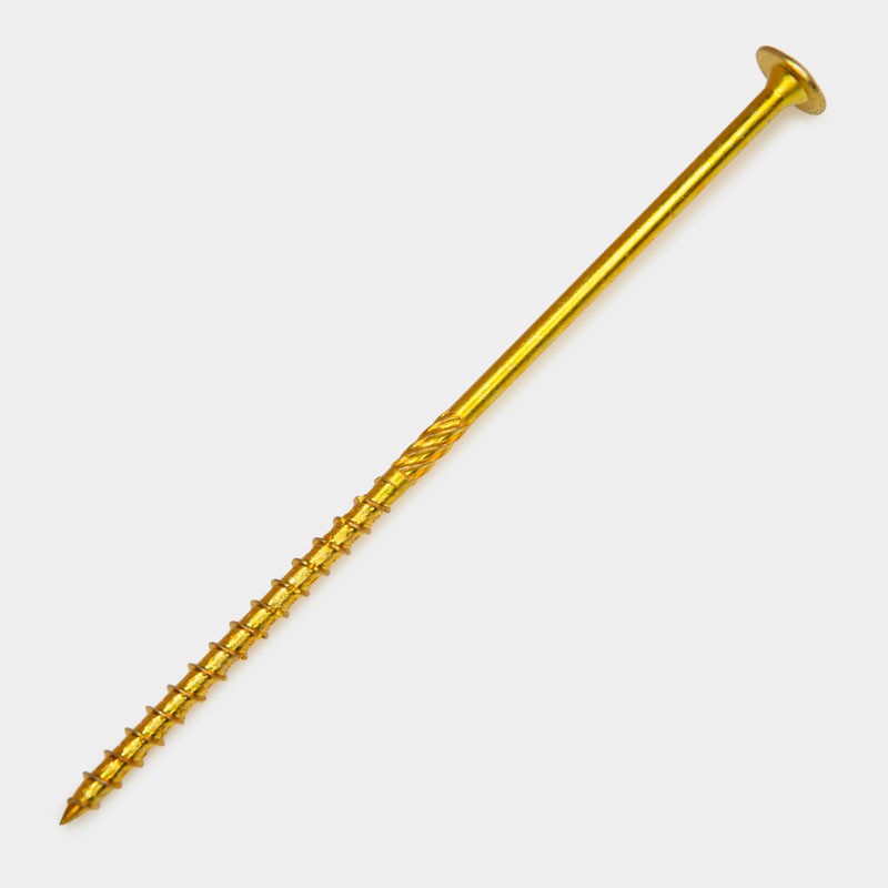 Wkręt ciesielski z łbem talerzowym 6mm - CT - karton DMX - 25