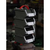 Pojemniki warsztatowe 225x155x140 zestaw 2 szt - PGP 4 Velano - 2