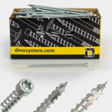 Wkręt ciesielski, pełny gwint łeb walcowy 6mm - CPW - karton 100 szt DMX - 2