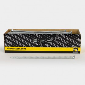 Wkręt ciesielski, pełny gwint łeb stożkowy 8mm - CPS - karton 50 szt DMX - 23