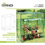 Szklarnia na pomidory przezroczysta - 100x50x100 - Aster III Grindi - 7