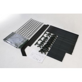 Szklarnia ogrodowa przezroczysta - domek 143x73x195 - Canna I Grindi - 12