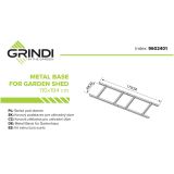 Stelaż pod domek metalowy Fiori I Grindi - 2