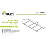 Stelaż pod domek metalowy Fiori II Grindi - 2
