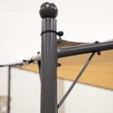 Ikaria Pergola STAL 350x350 szara Grindi - 6