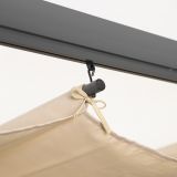 Keros Pergola ALU 290x296 szara Grindi - 4