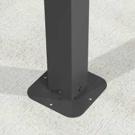 Keros Pergola ALU 290x296 szara Grindi - 6