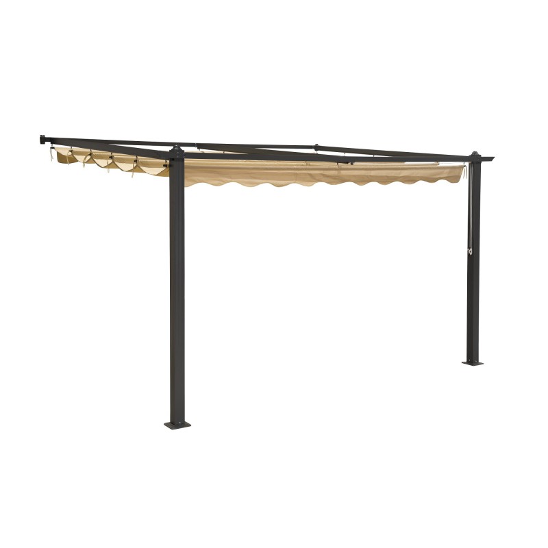 Siros Pergola ALU 300x400 szara Grindi - 2