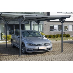 Wiata garażowa ALU 505x300x220 szara - Tilos II Grindi - 3