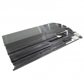 Wiata garażowa ALU 505x300x220 szara - Tilos II Grindi - 15