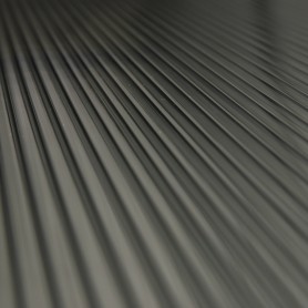 Pergola tarasowa przyścienna aluminiowa, szara - Nea II 3,1x3m Grindi - 5