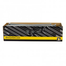 Wkręt ciesielski, pełny gwint łeb stożkowy 8mm - CPS - karton 50 szt DMX - 2