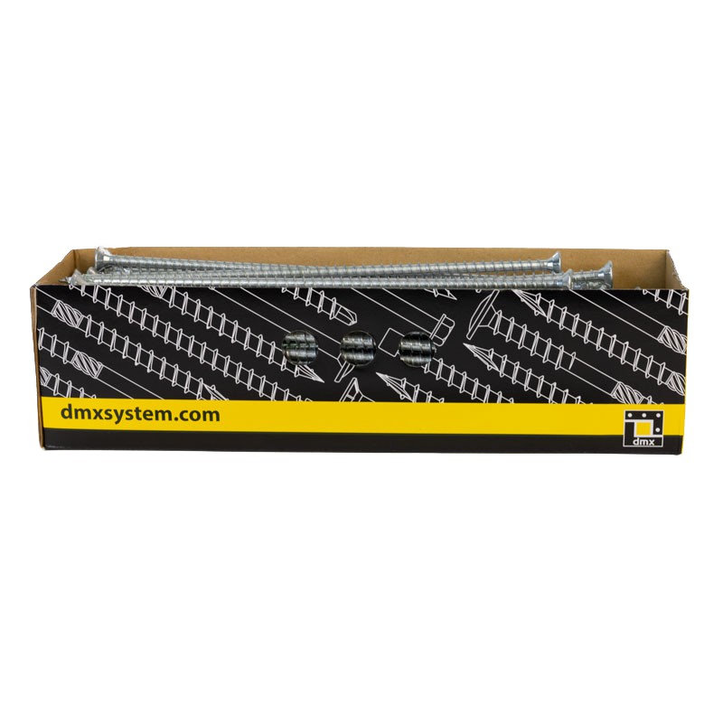 Wkręt ciesielski, pełny gwint łeb stożkowy 8mm - CPS - karton 50 szt DMX - 2