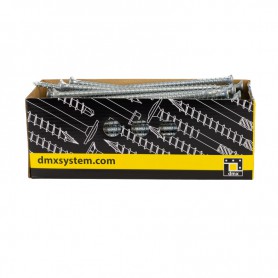 Wkręt ciesielski, pełny gwint łeb stożkowy 8mm - CPS - karton 50 szt DMX - 1