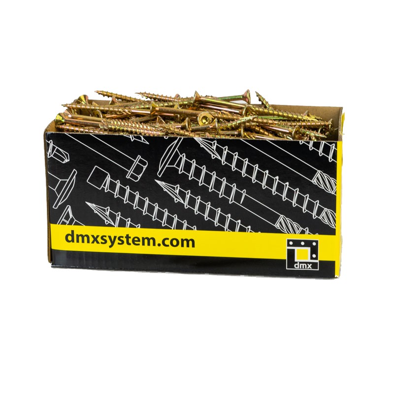 Wkręt ciesielski z łbem stożkowym 5mm - CS - karton DMX - 3