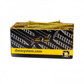 Wkręt ciesielski z łbem stożkowym 6mm - CS - karton DMX - 3