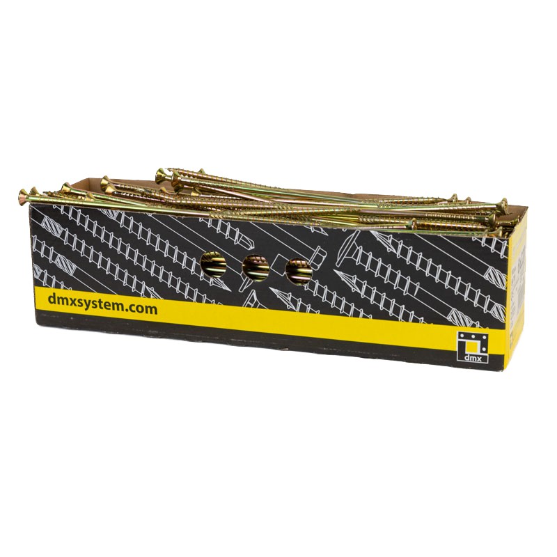 Wkręt ciesielski z łbem stożkowym 6mm - CS - karton DMX - 5