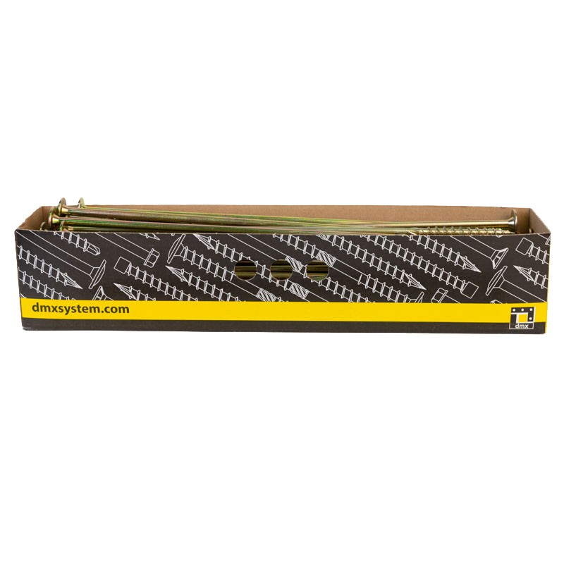 Wkręt ciesielski z łbem talerzowym 8mm - CT - karton DMX - 9