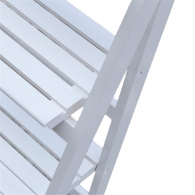 Stojak na kwiaty drewniany, biały - 4-półkowy Tulipa II Grindi - 2