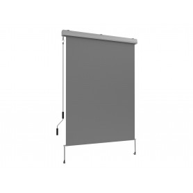 Roleta balkonowa, markiza 160x250 - Solano II, szara Grindi - 1