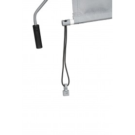 Roleta balkonowa, markiza 160x250 - Solano II, jasnoszara Grindi - 4