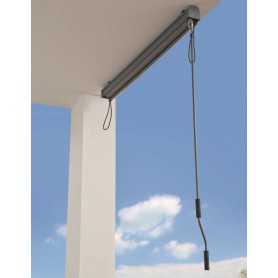 Roleta balkonowa, markiza 200x250 - Solano III, szara Grindi - 7