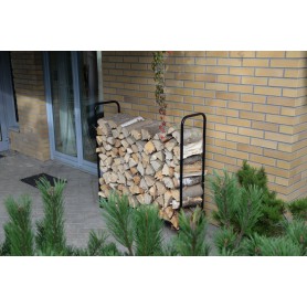 Stojak na drewno kominkowe 120x35,6x120 - Silvam I Grindi - 6