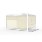 Roleta pionowa do pergoli Kea - beżowa Grindi - 1