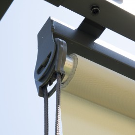 Roleta pionowa do pergoli Irda - beżowa Grindi - 2