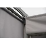 Roleta pionowa do pergoli Irda - szara Grindi - 3