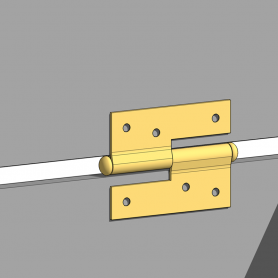 Zawias rozłączny - ZM - prawy DMX - 5