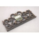 Płotek ogrodowy obrzeża, antyczny brąz 240x36,5 zestaw 4 szt - GOP 2 Grindi - 2