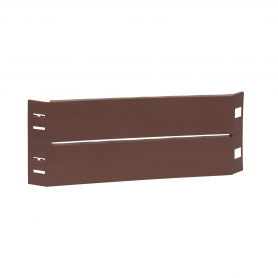 Palisada ogrodowa obrzeże, brązowy - GOP 7 heksagon Grindi - 2