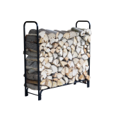 Stojak na drewno kominkowe 120x35,6x120 - Silvam I Grindi - 1