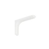 Wspornik półki prosty biały - WSPP Velano - 1