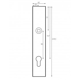 Puszka do zamka 90/22 - WHUP DMX - 2