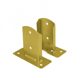 Podstawa słupa - przykręcana do betonu - PSD - żółta GRUNDLINE - 1