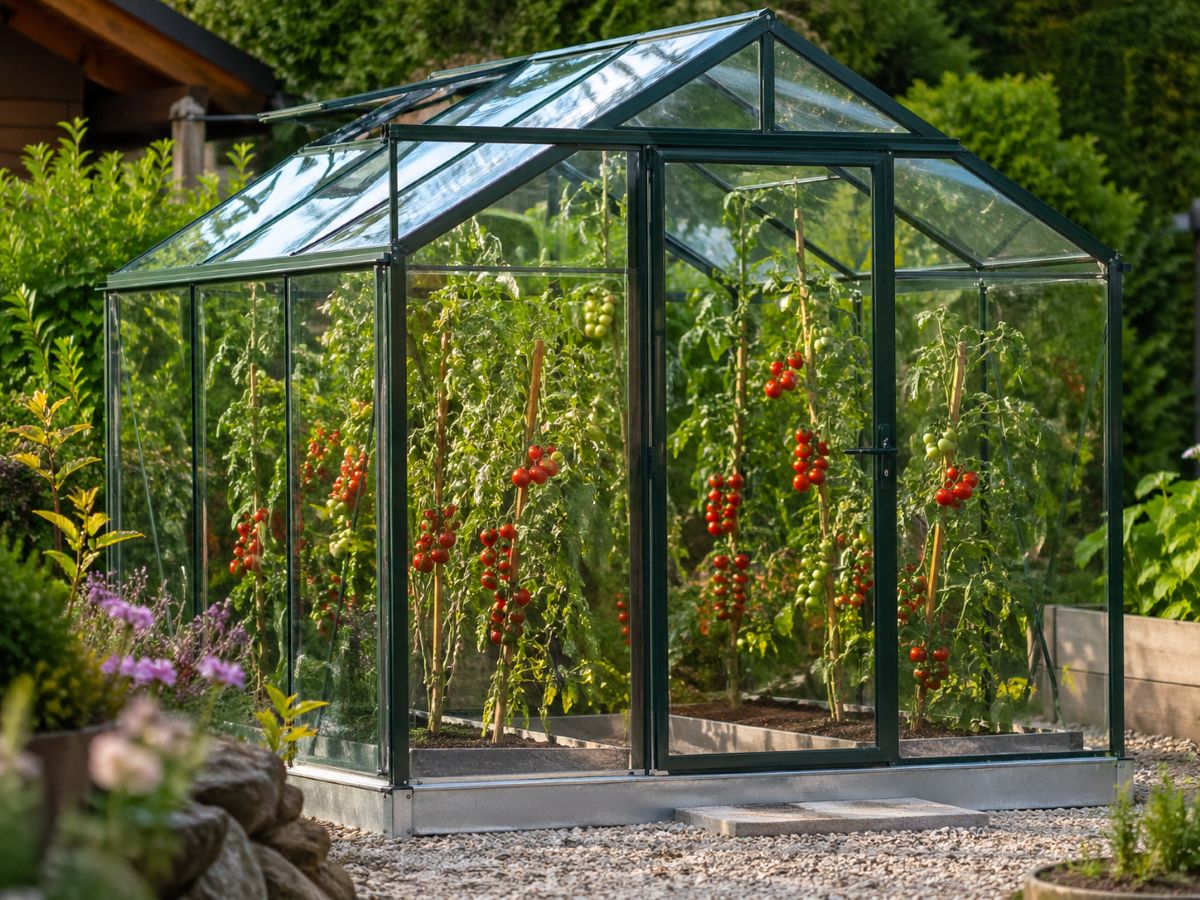 skleník na cherry rajčata