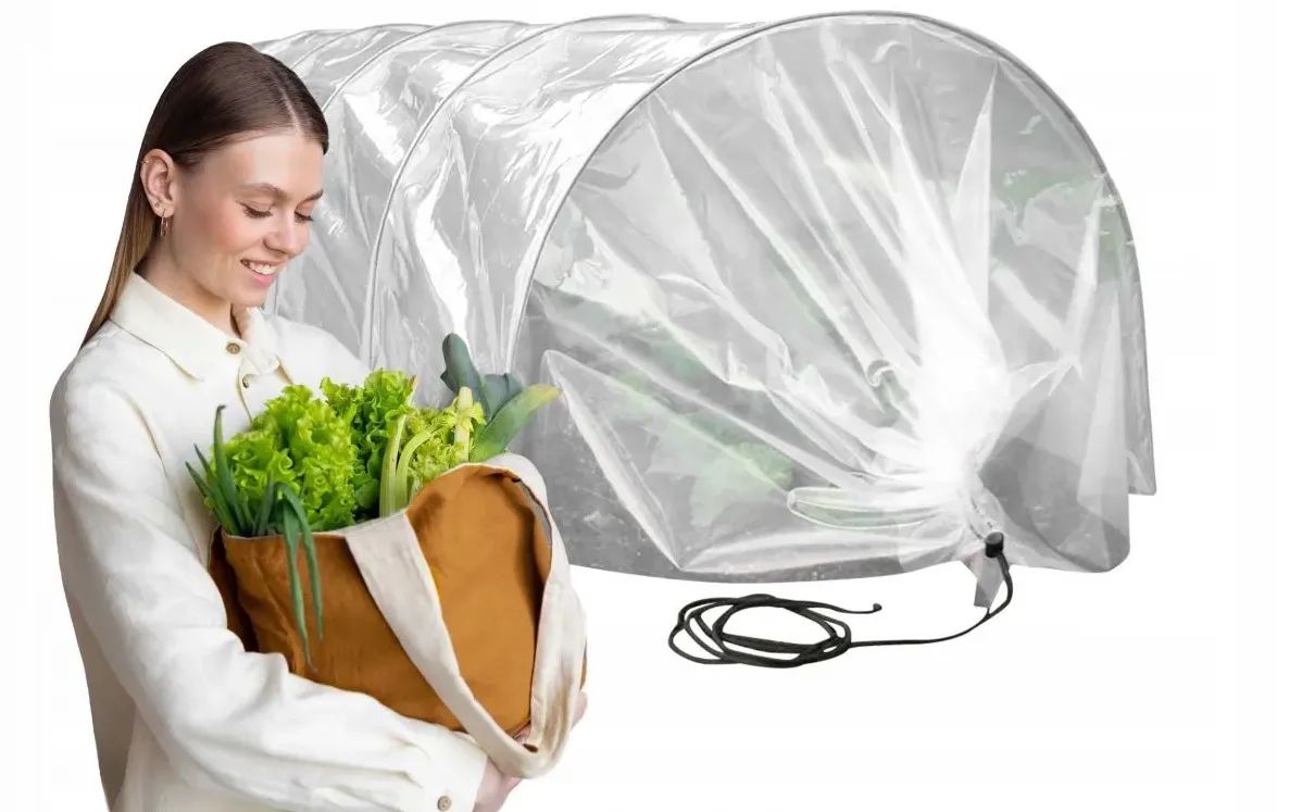 tunel foliowy do ogórków